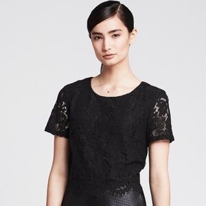 Banana Republic crop lace top